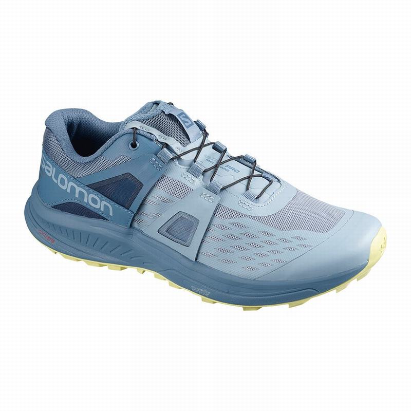 Salomon ULTRA W /PRO Zapatillas Trail Running Mujer - Gris Azules - Colombia (67483-XKVI)